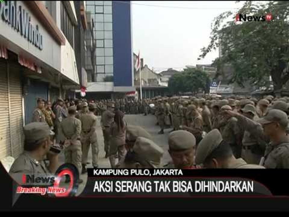 Penertiban Kampung Pulo Ricuh Sejak Tadi Pagi - iNews Breaking News 20/08