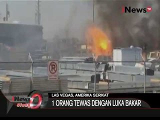 Kebakaran Tangki Gas Di Las Vegas, 1 Orang Tewas Dengan Luka Bakar - iNews Siang 19/08