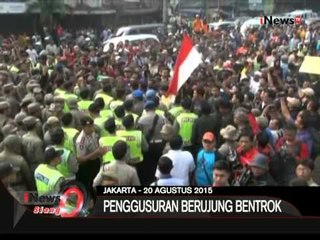 Warga Kp. Pulo Serang Petugas Untuk Melindungi Tempat Tinggal - iNews Siang 21/08