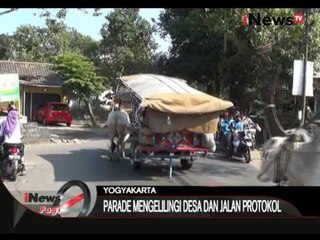 Parade Unik Grobak Sapi Di Lereng Gunung Merapi - iNews Pagi 24/08