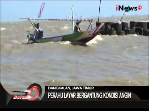 Glombang Tinggi Air Laut, Nelayan Bangkalan Madura Enggan Melaut - iNews Malam 23/08