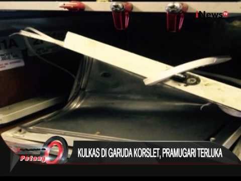 Kulkas Di Garuda Korslet, Pramugari Terluka Parah Dibagian Wajah - iNews Petang 24/08