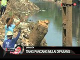 Kerja Cepat Pemprov DKI, Pemasangan Tiang Pancang Pondasi Tanggul Di Kampung Pulo - iNews Pagi 25/08