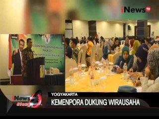 Kemenpora Dukung Semangat Wirausaha Muda Nasional - iNews Siang 21/08