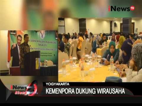 Kemenpora Dukung Semangat Wirausaha Muda Nasional - iNews Siang 21/08