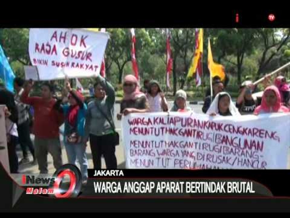 Puluhan Warga Kp. Pulo Unjuk Rasa Tuntut Ganti Rugi Yang Layak - iNews Malam 25/08