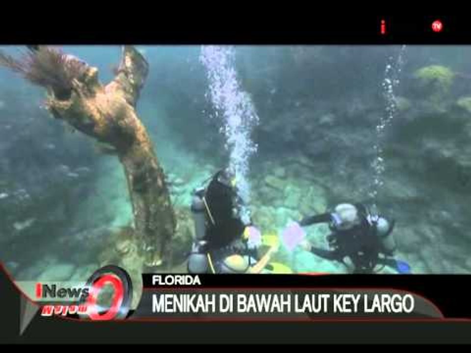 Uniknya Pernikahan Di Bawah Laut Di Florida, AS - iNews Malam 26/08