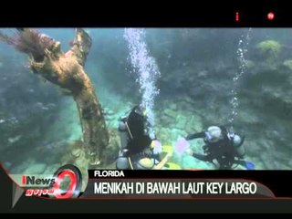Uniknya Pernikahan Di Bawah Laut Di Florida, AS - iNews Malam 26/08