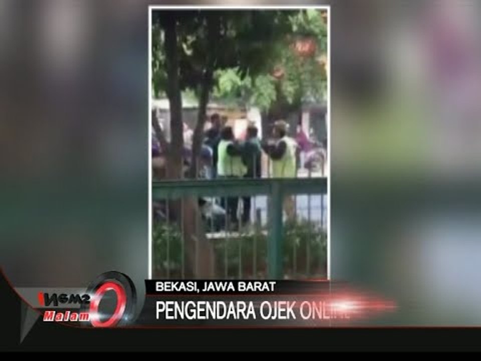 Video Amatir Pengemudi Go-Jek Di Aniaya Tukang Ojek Pangkalan, Bekasi - iNews Malam 26/08