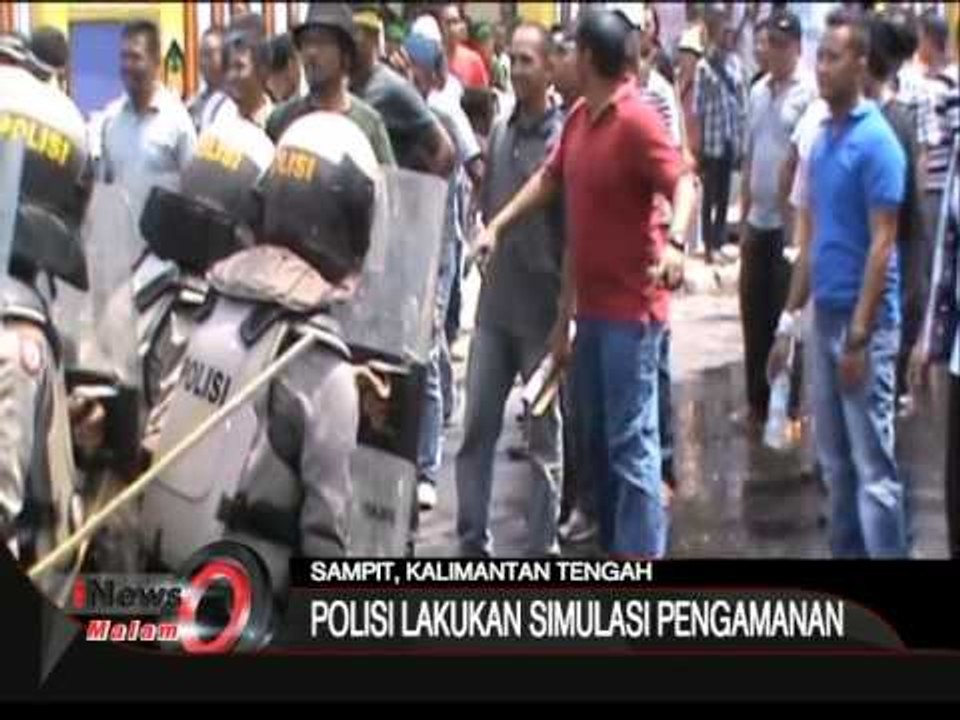 Polda Kalimantan Gelar Simulasi Pengamanan Pilkada - iNews Malam 26/08