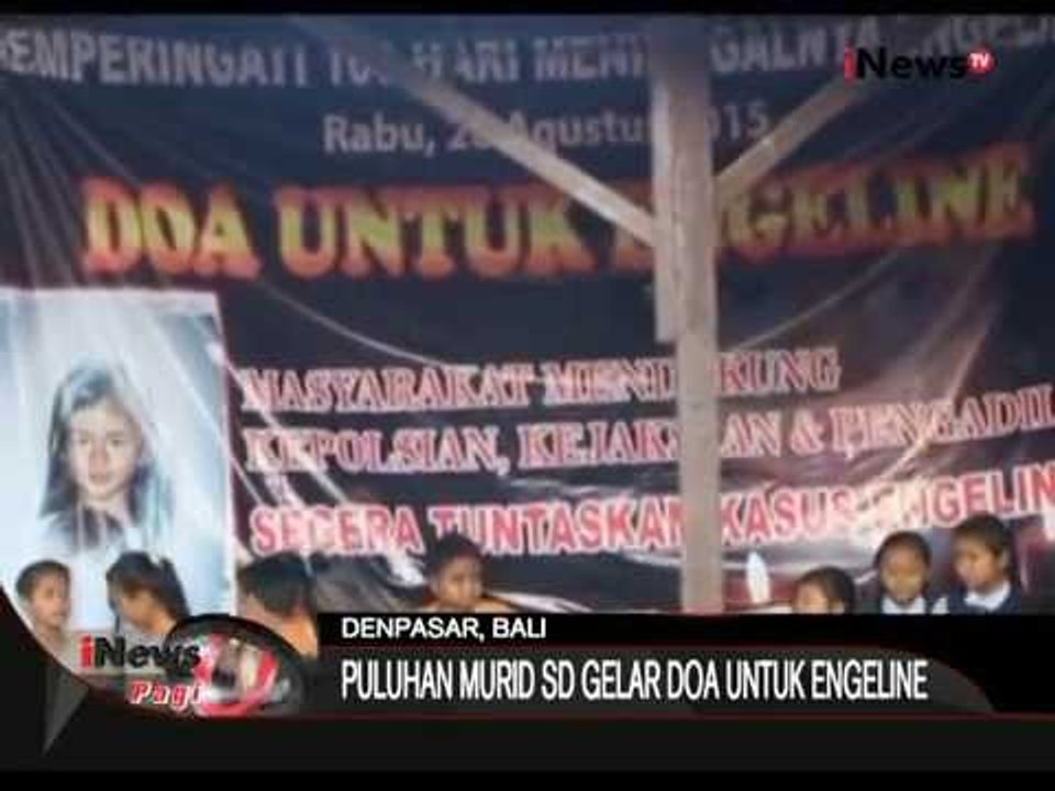 100 Hari Kematian Engeline, Masyarakat Gelar Doa Bersama, Denpasar, Bali - iNews Pagi 27/08