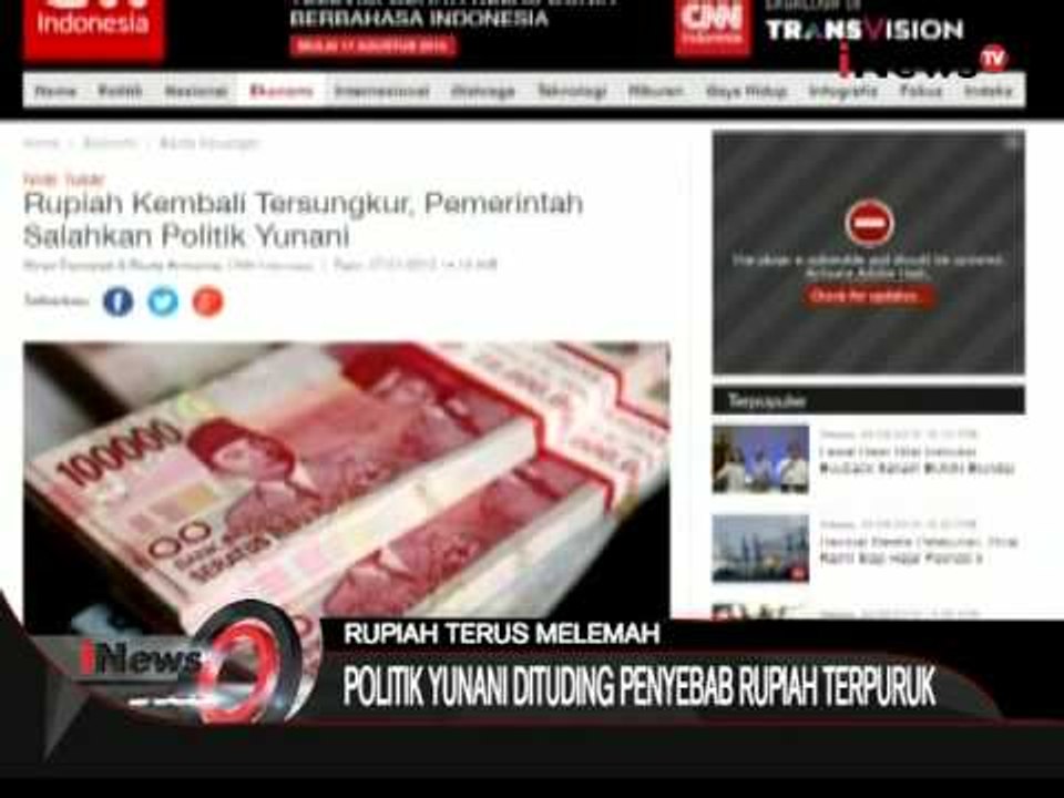 Pemerintahan Jokowi JK Di Anggap Rezim Kambing Hitam Oleh Netizen - iNews Pagi 26/08