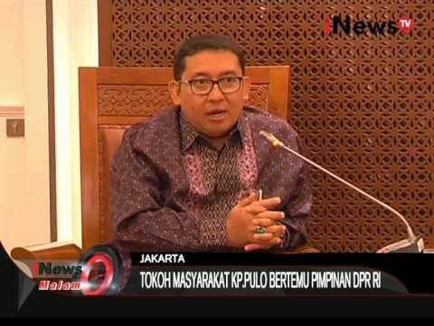 Tokoh Masyarakat Kampung Pulo Bertemu Pimpinan DPR, Soal Ganti Rugi - iNews Malam 27/08