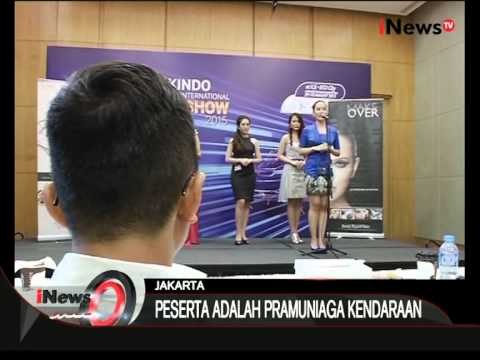 GIIAS 2015 Gelar Miss Auto Show - iNews Siang 28/08