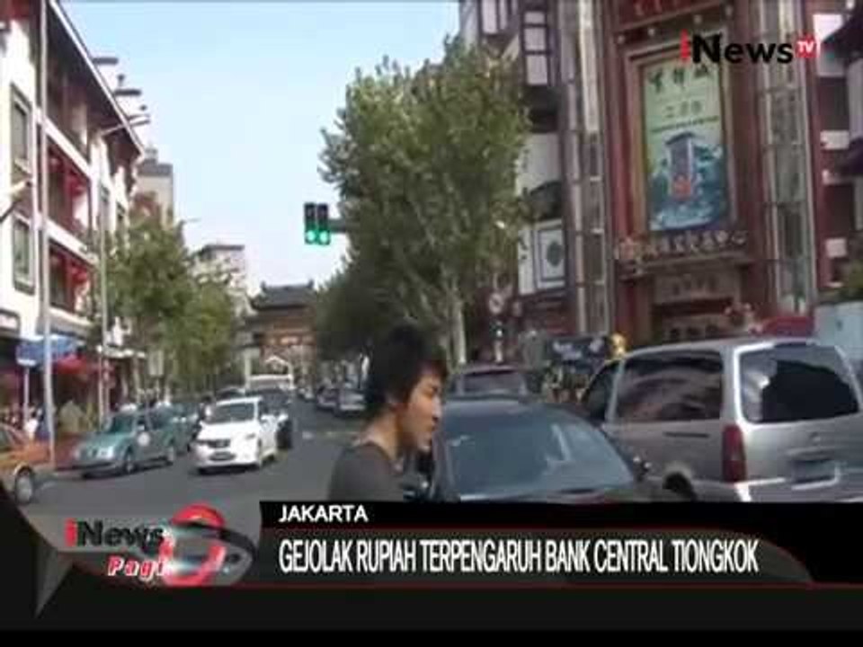 Pelemahan Rupiah Dipengaruhi Bank Central Tiongkok Yang Pangkas Suku Bunga- iNews Pagi 28/08