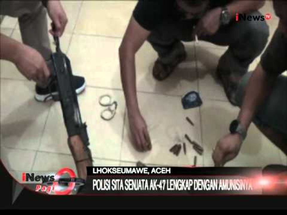 Seorang Anggota Kelompok Din Minimi Ditangkap Dengan Barang Bukti Senjata Api - iNews Pagi 28/08