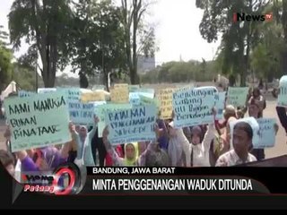 Download Video: Unjuk Rasa Warga Waduk Jatigede Menuntut Ganti Rugi, Bandung, Jawa Barat - iNews Petang 28/08