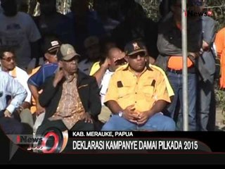 Jelang Pilkada, 11 Kabupaten Di Papua Menggelar Deklarasi Damai - iNews Pagi 28/08