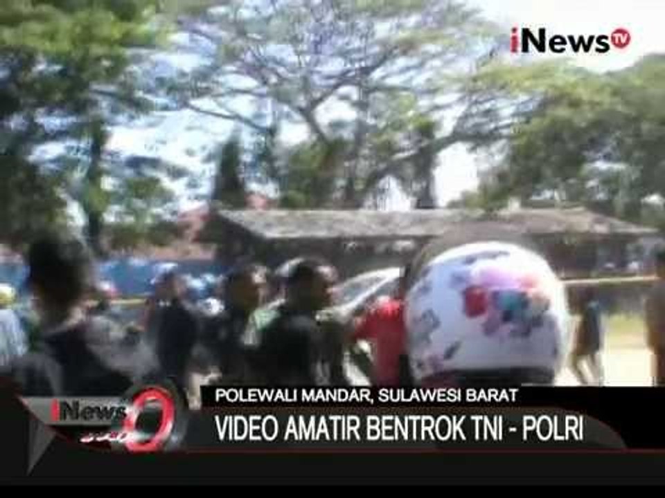 Beginilah Bentrok TNI Polri, 1 TNI Tewas Tertembak- iNews Pagi 31/08