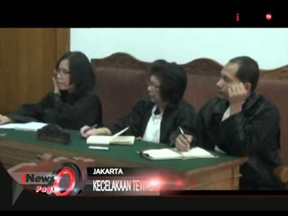 Vonis 1 Tahun 6 Bulan Penjara Kepada Pengemudi Maut Pondok Indah - iNews Pagi 28/08