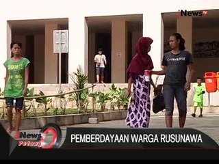 Pemberdayaan Warga Rusunawa, 45 Etalase Untuk Berdagang - iNews Petang 28/08