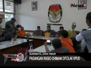 Pilkada 2015, Pasangan Rasio Dan Dhimam Ditolak KPUD - iNews Pagi 31/08