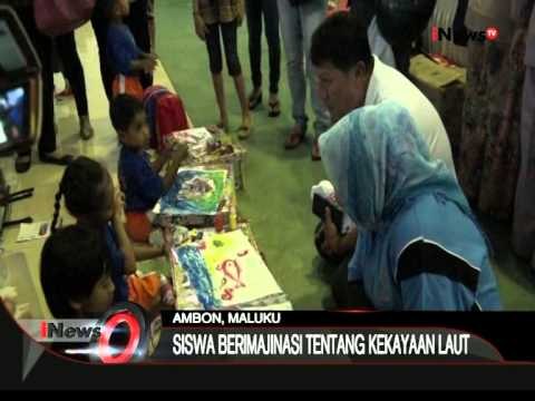Ratusan Anak Di Ambon, Ikuti Lomba Melukis Dan Mewarnai Aku Cinta Maritim - iNews Pagi 31/08