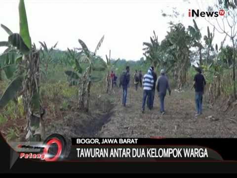 Rebutan Tanah Di Gunung Putri Warga Saling Bentrok, 2 Orang Luka Bacok - iNews Petang 31/08
