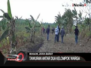 Rebutan Tanah Di Gunung Putri Warga Saling Bentrok, 2 Orang Luka Bacok - iNews Petang 31/08