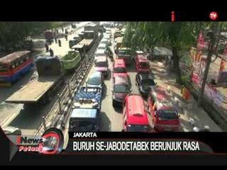 Buruh Se-Jabodetabek Kepung Ibu Kota - iNews Petang 01/09