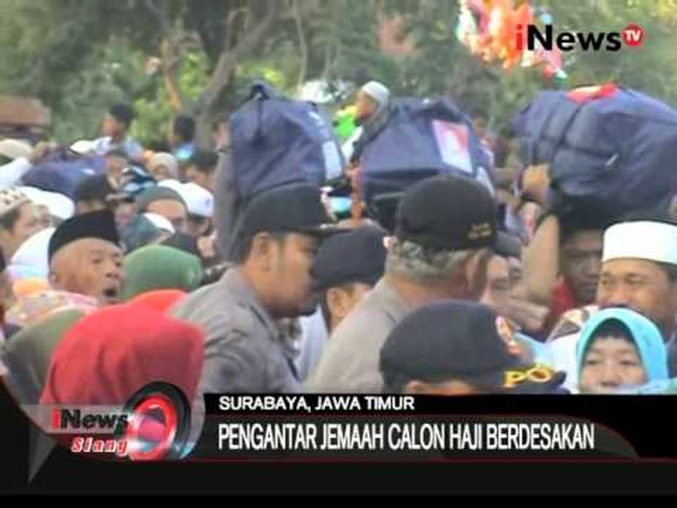 Cahaya Baitullah, Pengantar Jemaah Calon Haji Berdesakan - iNews Siang 01/09