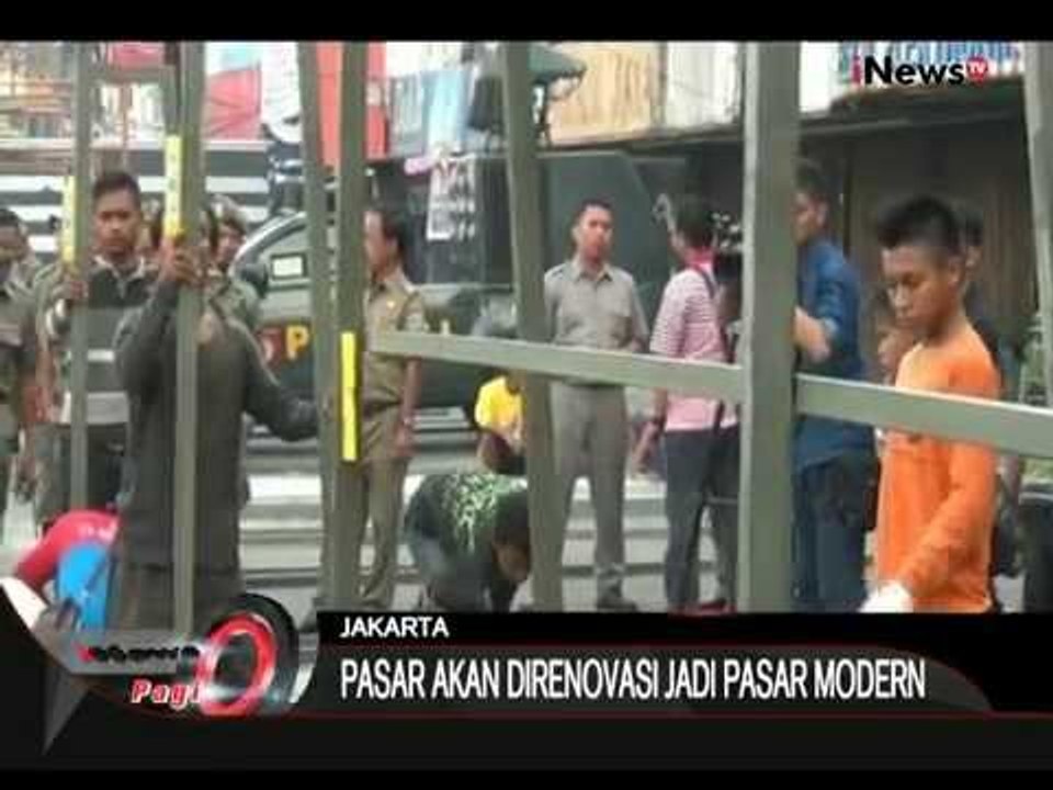 Pembongkaran Pasar Benhil, Warga Sempat Protes - iNews Pagi 01/09