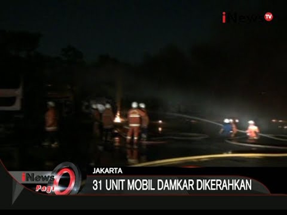 31 Unit Mobil Damkar Dikerahkan Untuk Memadamkan Transjakarta Yang Terbakar - iNews Pagi 02/09
