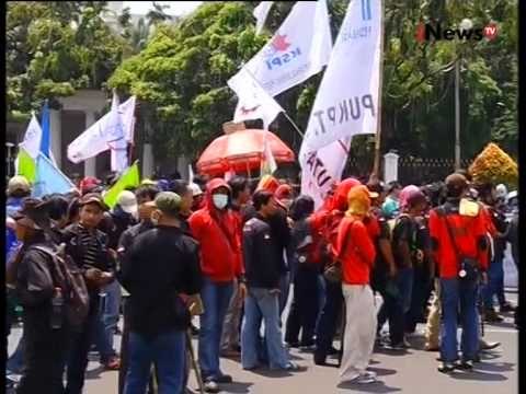 Live Report : Terkait Demo Buruh Dari Kawasan Patung Kuda - iNews Siang 01/09