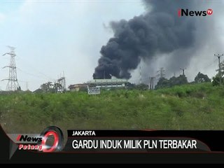 Kebakaran Gardu Induk PLN Kembangan, Pemadaman Listrik Jakarta Tanggerang - iNews Petang 02/09