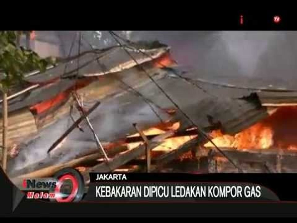 Diduga Akibat Ledakan Kompor Gas, 30 Rumah Terbakar Di Matraman, Jaktim - iNews Malam 02/09