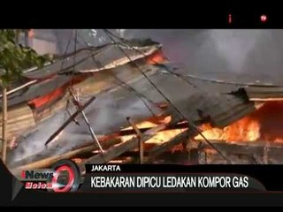 Diduga Akibat Ledakan Kompor Gas, 30 Rumah Terbakar Di Matraman, Jaktim - iNews Malam 02/09