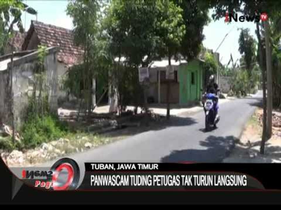 Panwas Kecamatan Temukan Pelanggaran Daftar Pemilih, Tuban, Jatim - iNews Pagi 02/09