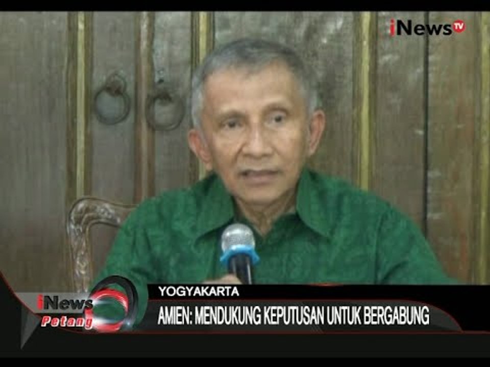 PAN Membelot Dari KMP, Ini Kata Pendiri Partai Amien Rais - iNews Petang 03/09