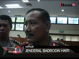 Keterangan Jenderal Badrodin Haiti Perihal Pencopotan Kabareskrim - iNews Siang 03/09