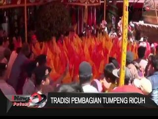 Kelenteng Tuban Bagi-bagi Tumpeng, Warga Berebut Dan Berdesakan - iNews Petang 04/09