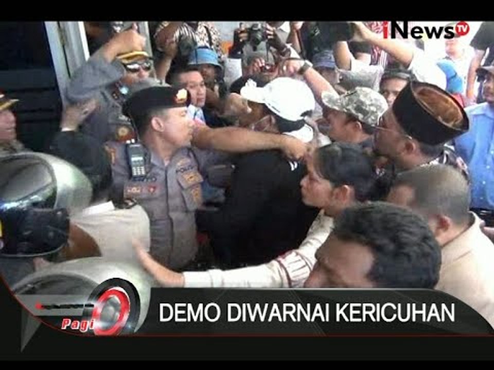 Pilkada 2015, Demo Diwarnai Kericuhan - iNews Pagi 04/09
