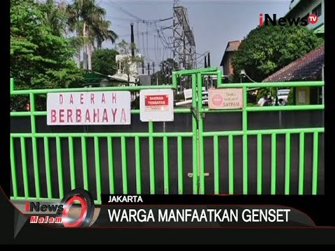 Pasca Kebakaran Gardu Listrik Kembangan, Pasokan Aliran Listrik Kembali Normal - iNews Malam 03/09