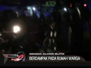 Tawuran Pemuda Makassar, Menyebabkan Rumah Rusak, Sulawesi Selatan - iNews Pagi 07/09