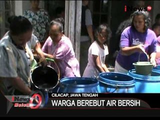Warga Berebut Air Bersih Bantuan Dari Pemerintah, Cilacap - iNews Malam 06/09
