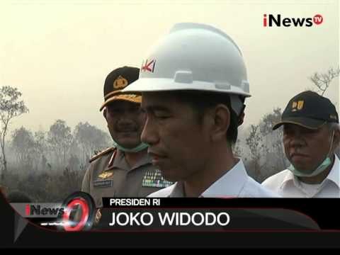 Presiden Jokowi Tinjau Kebakaran Lahan Di Kabupaten Ogan, Sumsel - iNews Pagi 07/09