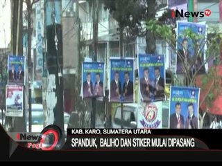 Jelang Pilkada 2015, Spanduk, Baliho Dan Stiker Mulai Dipasang - iNews Pagi 08/09