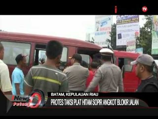 GILA!!! Sopir Angkot Blokir Jalan - iNews Petang 08/09