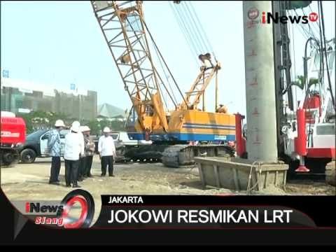 Presiden Jokowi Resmikan Pembangunan LRT - iNews Siang 09/09