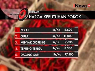 Referensi Berbelanja Daftar Harga Kebutuhan Pokok - iNews Pagi 08/09